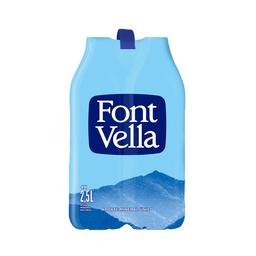 FONT VELLA Agua mineral pack 4 uds. x 2,5 l