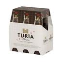 Cerveza tostada Turia pack 6 botellas 25 cl