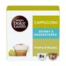 Café cappuccino light en cápsulas Nescafé Dolce Gusto 16 ud