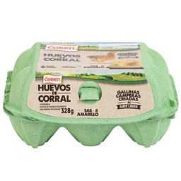 Huevo campero coren, caja 6 unid