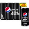 Refresco de cola sin azúcar pepsi max, pack 12x33 cl