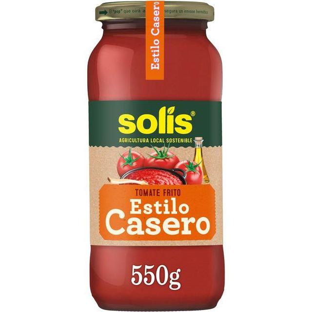 Tomate frito casero solis, frasco 550 g