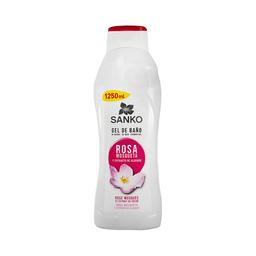 SANKO Gel de baño o ducha con aceite de rosa mosqueta y extracto de algodón SANKO 1250 ml