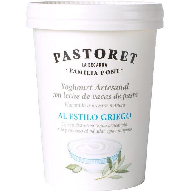 Yogur artesano al estilo griego pastoret, tarrina 500 g