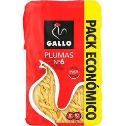 Macarron pluma nº6 gallo, paquete 900 g