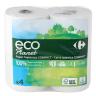 Papel higiénico ecológico Carrefour Eco Planet 4 rollos
