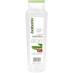 Aceite corporal de aloe vera babaria, bote 400 ml