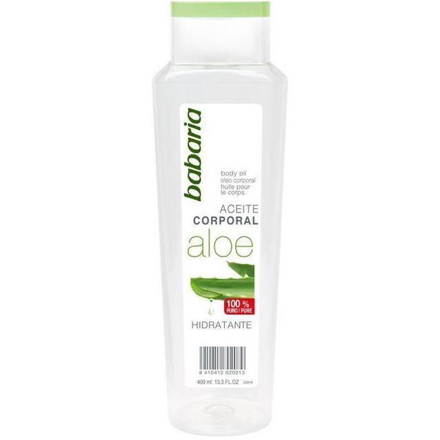 Aceite corporal de aloe vera babaria, bote 400 ml