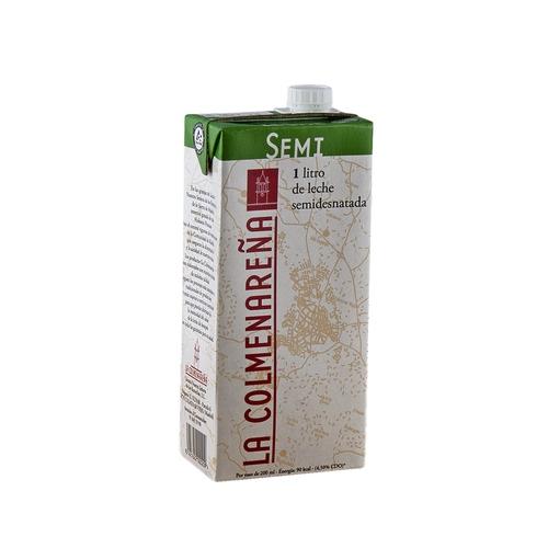 LA COLMENAREÑA Leche semidesnatada 1l