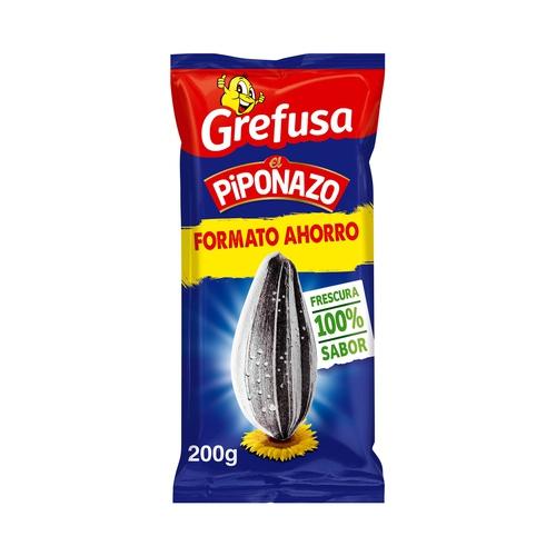 GREFUSA Pipas de girasol GREFUSA EL PIPONAZO Original 200 g