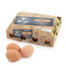 Huevos Frescos Carrefour El Mercado 12 ud