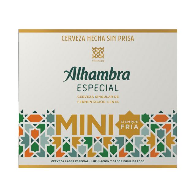 Cerveza Alhambra especial pack 12 botellas de 20 cl