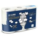 Papel higiénico acolchado 3 capas La Llama Dia bolsa 6 unidades