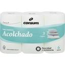 Higiénico Acolchado Tres Capas