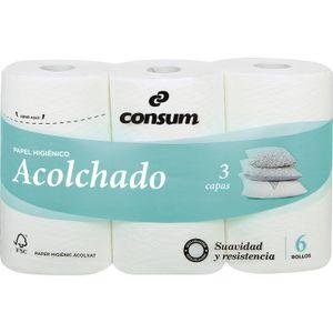 Higiénico Acolchado Tres Capas