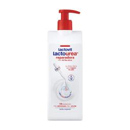 Leche corporal reparadora lactourea para piel muy seca Lactovit 400 ml