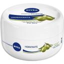 Crema corporal con aceite de oliva nivea, tarro 300 ml
