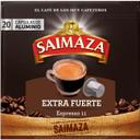 Café extra fuerte en cápsulas Saimaza compatible con Nespresso 20 unidades de 5,2 g