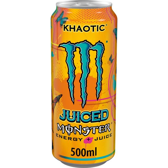 Bebida energética MONSTER juiced Khaotic lata 50 cl