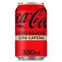 Refresco cola Coca-Cola lata 33cl zero zero sin cafeína