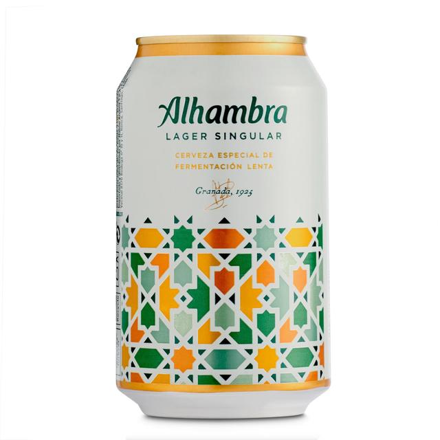 Cerveza ALHAMBRA especial lata 33 cl