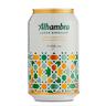Cerveza lager singular Alhambra lata 33 cl