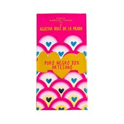 AGATHA RUIZ DE LA PRADA Tableta de chocolate negro 80 % 100 g