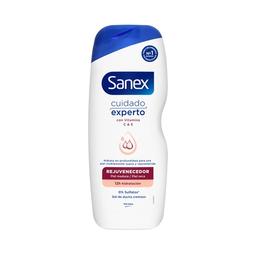 SANEX Cuidado experto rejuvenecedor Gel cremoso hidratación profunda, para pieles maduras y / o secas 600 ml