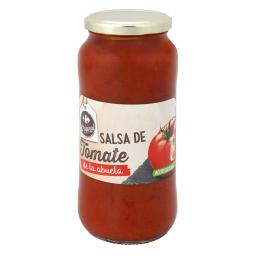 Salsa de tomate de la abuela Original Carrefour tarro 550 g