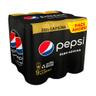 PEPSI MAX Refresco cola Zero azúcar, Zero cafeína pack 9 latas x 33 cl