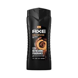 AXE Gel de baño o ducha para hombre, con acción relajante y aroma a chocolate negro AXE Dark temptation xl 400 ml
