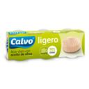 Atún claro con aceite de oliva Calvo pack de 3 latas de 56 g