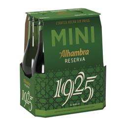 Cerveza ALHAMBRA Reserva 1925 botellín pack 6x22 cl