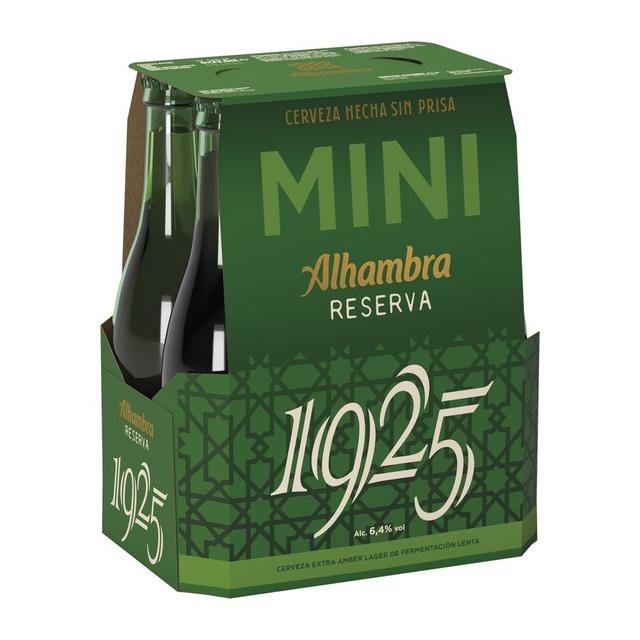 Cerveza ALHAMBRA Reserva 1925 botellín pack 6x22 cl