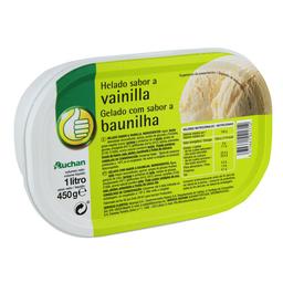 PRODUCTO ECONÓMICO ALCAMPO Tarrina de helado sabor a vainilla PRODUCTO ECONÓMICO ALCAMPO 1 l