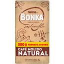 Café molido natural bonka, paquete 500 g
