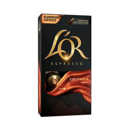 L'OR ESPRESSO Café en cápsulas Colombia I10,  10 uds