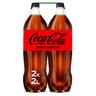 Refresco cola Coca-Cola botella 2l pack 2 zero