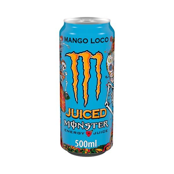 Bebida energética monster mango loco, lata 50 cl