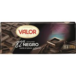 Chocolate negro 82% valor, tableta 170 g