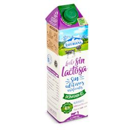 Leche desnatada sin lactosa Central Lechera Asturiana brik 1 l