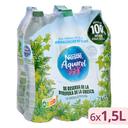Agua mineral natural Aquarel pack 6 x 1.5 l
