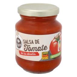 Salsa de tomate De la Abuela Carrefour tarro 300 g