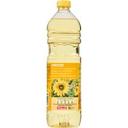 Aceite de girasol eroski, botella 1 litro