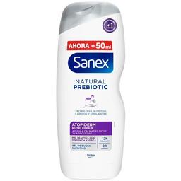 Gel de ducha sanex prebiotic atopiderm, bote 600 ml
