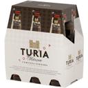 Cerveza tostada Turia pack 6 botellas 25 cl