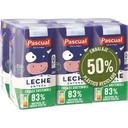 Leche entera Pascual pack de 6 briks de 200 ml