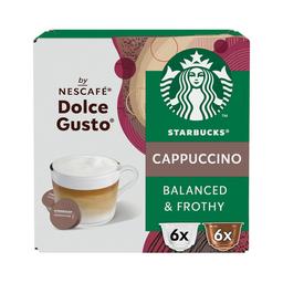 STARBUCKS Café en cápsulas cappuccino 6 uds