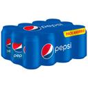 Refresco de cola pepsi, pack 12x33 cl