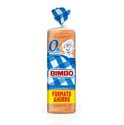 Pan de molde familiar sin azúcar añadido Bimbo 700 g